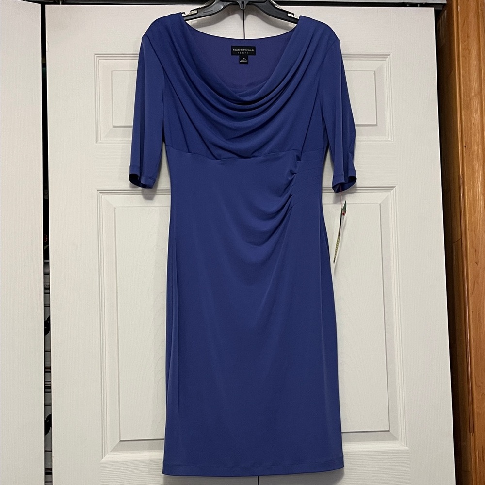 Connected Dress Size 10 periwinkle blue color